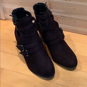 Charlotte Russe Shoes - Size 9 black booties Charlotte Russe Shoes - Size 9 black booties